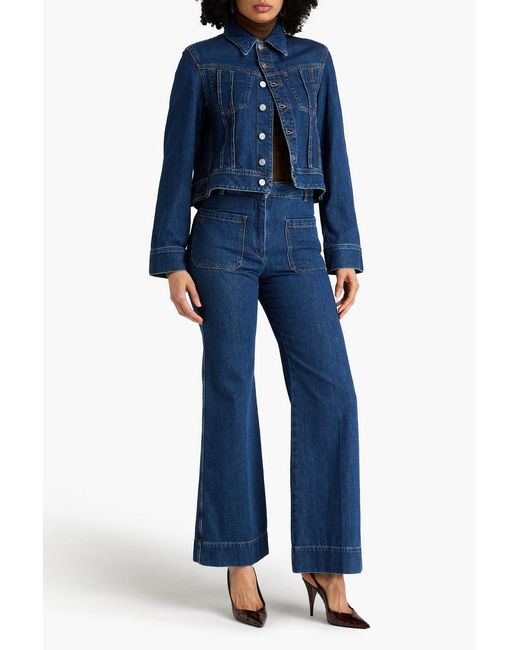 Victoria Beckham Blue Denim Jacket