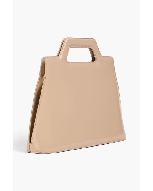 Ferragamo Natural Wanda Leather Tote
