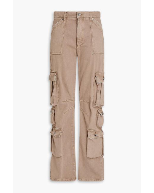 Dolce & Gabbana Natural High-Rise Cargo Jeans
