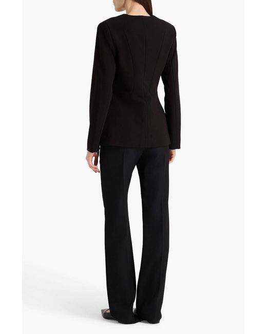 By Malene Birger Black Rilane Crepe Blazer
