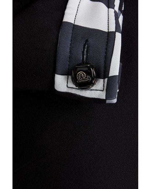 Emilio Pucci Black Stretch-crepe Maxi Dress