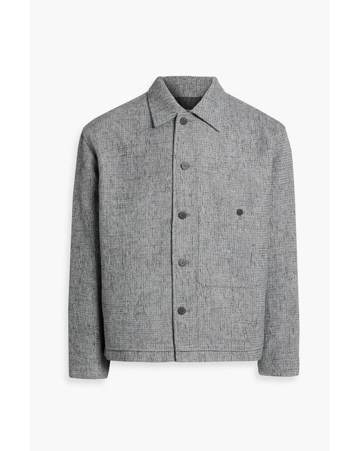 LE17SEPTEMBRE Gray Tweed Jacket for men
