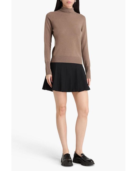 Joseph Brown Cashmere-blend Turtleneck Sweater