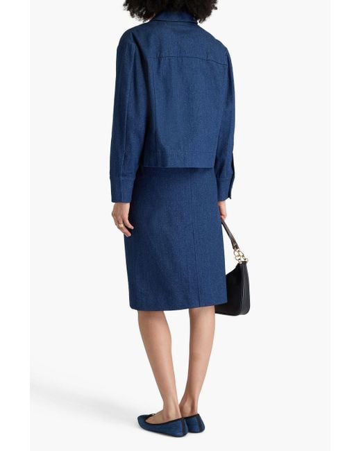 Vince Blue Denim Jacket