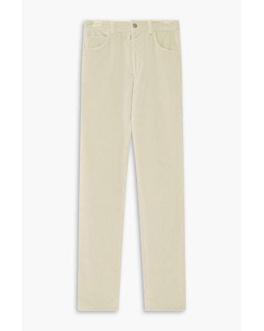 MM6 by Maison Margiela Natural Cotton-Velvet Pants for men