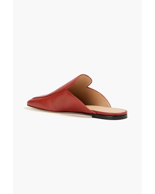 Wandler Red Megan Leather Loafers