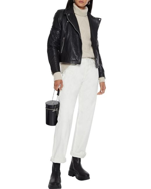 Walter baker studded outlet leather jacket