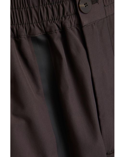 Studio Nicholson Brown Somers Cotton-blend Pants for men