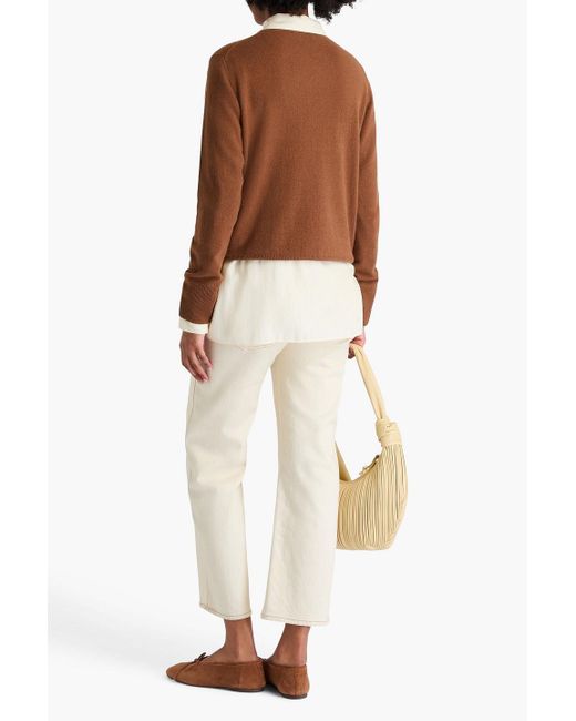 Vince Brown Cashmere Sweater