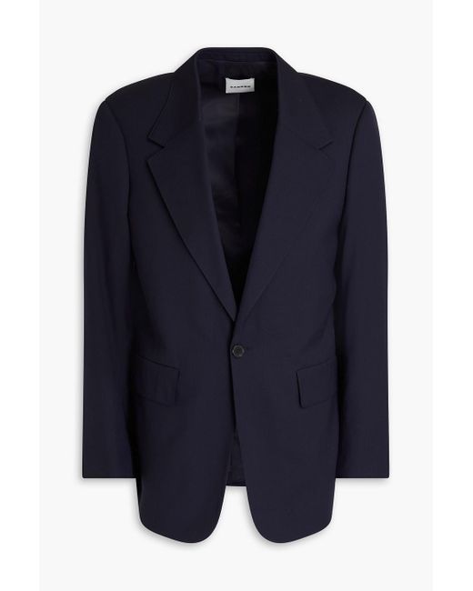 Sandro Blue Wool-twill Suit Jacket for men