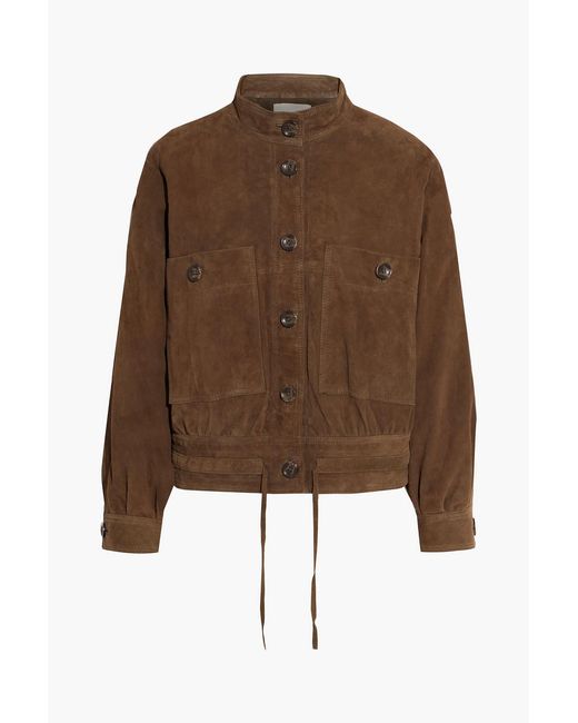 Vanessa Bruno Brown Suede Jacket