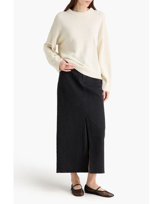 Loulou de Saison Natural Rava Silk-chenille Sweater