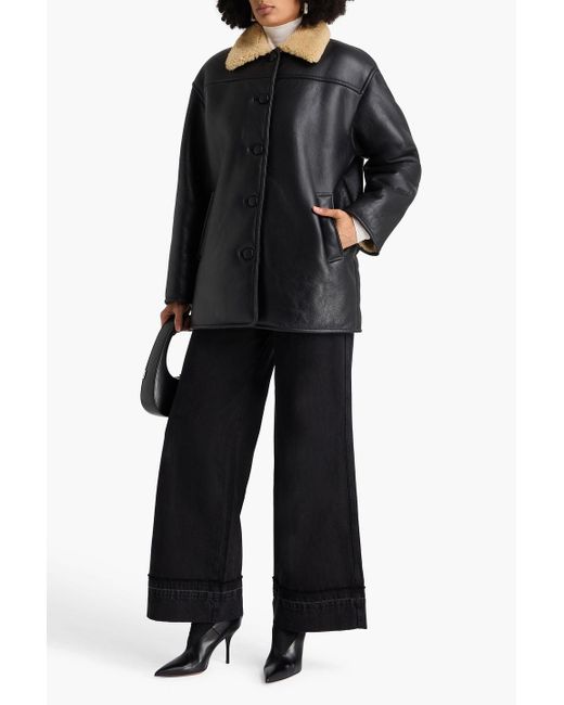 Rag & Bone Black Shearling Jacket