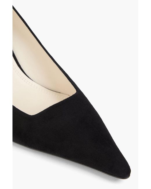 Sandro Black Suede Pumps