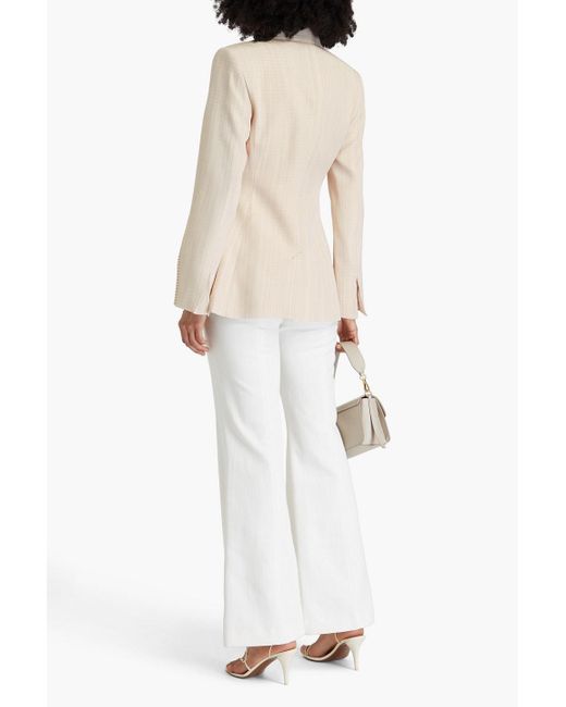 Rohe Natural Whipstitched Woven Blazer