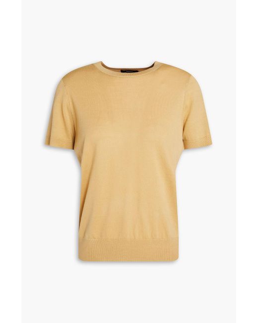 Theory Natural Wool-blend Top