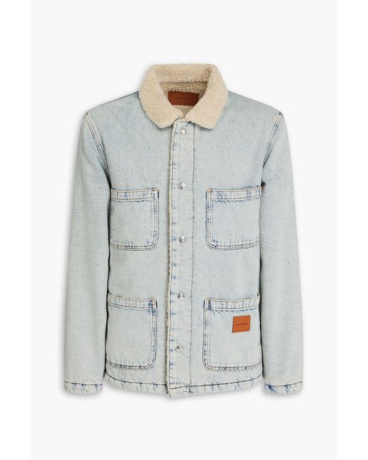 Sandro Blue Denim Jacket for men