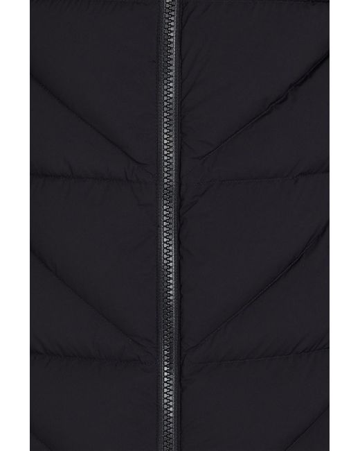 Fusalp Black Robson Ii Quilted Shell And Scuba Hooded Down Jacket for men