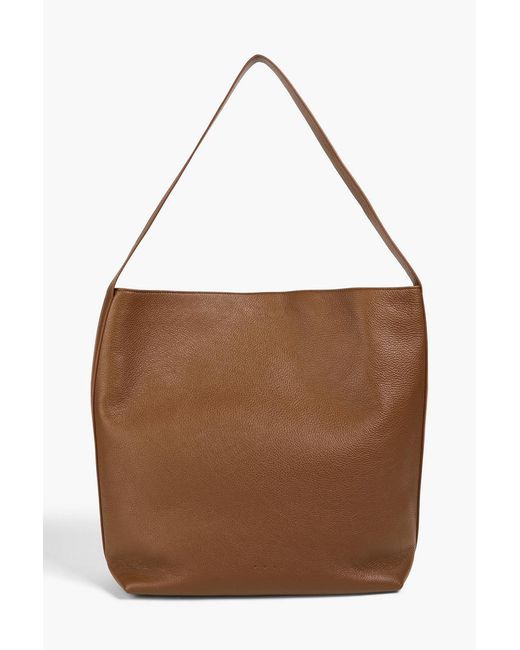 Aesther Ekme Brown Sac Pebbled-Leather Tote