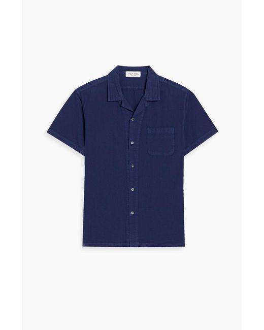 Alex Mill Blue Cotton-seersucker Shirt for men