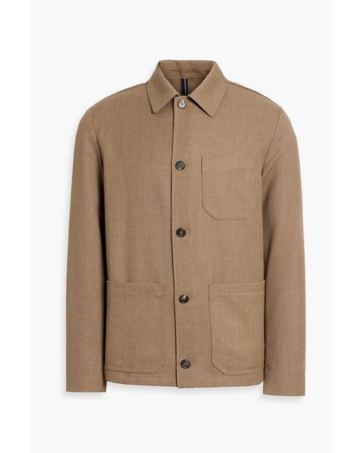 Slowear Brown Wool Jacket for men