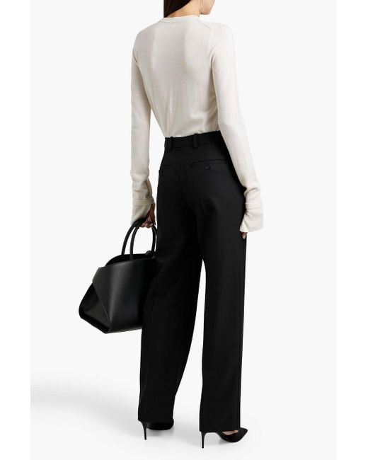 Totême White Wool Sweater