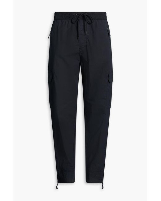 James Perse Blue Stretch-cotton Cargo Pants for men