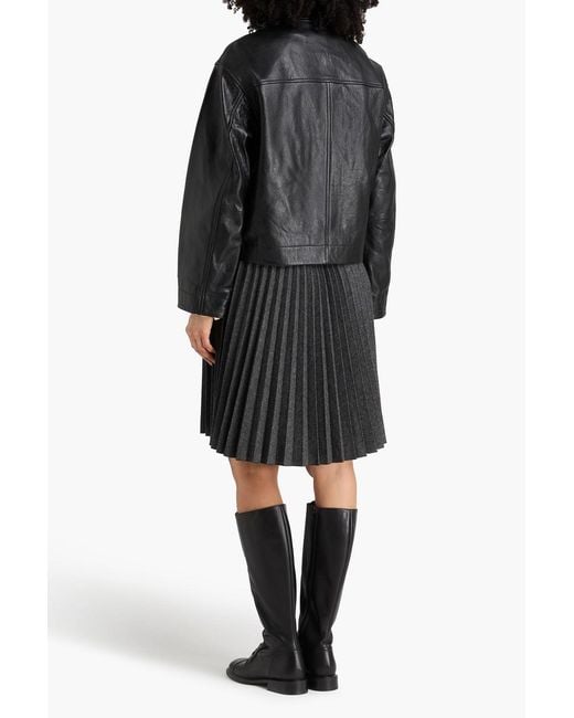 Rag & Bone Black Nonie Leather Jacket