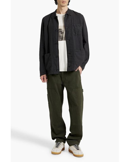Rag & Bone Black Evan Linen Jacket for men