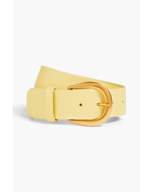 Zimmermann Yellow Leather Belt