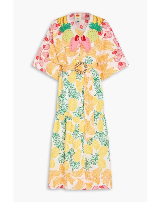 Farm Rio Yellow Dress