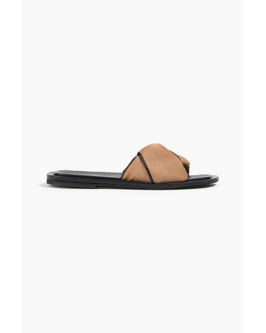 Loulou de Saison White Noa Faille Slides