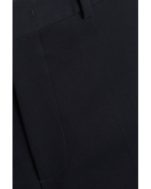 Jil Sander Blue Cotton-gabardine Pants for men