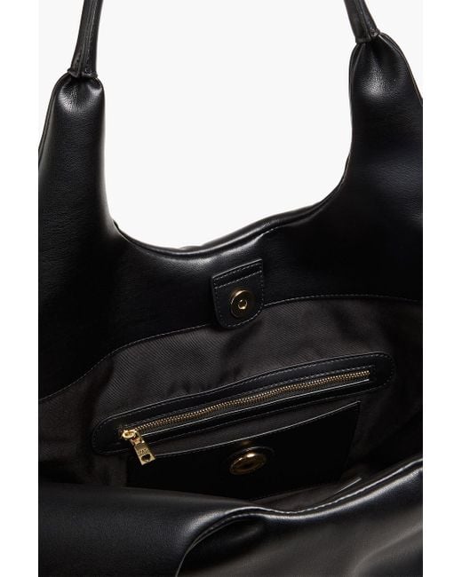 Love Moschino Black Quilted Leather Shoulder Bag