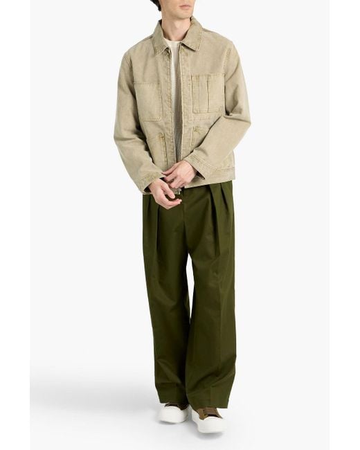 Alex Mill Natural Cotton-Canvas Jacket for men