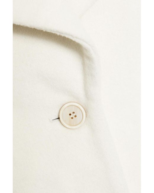 Marni Natural Wool-blend Felt Jacket