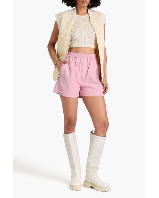 Nanushka Pink Shorts aus okoborTM