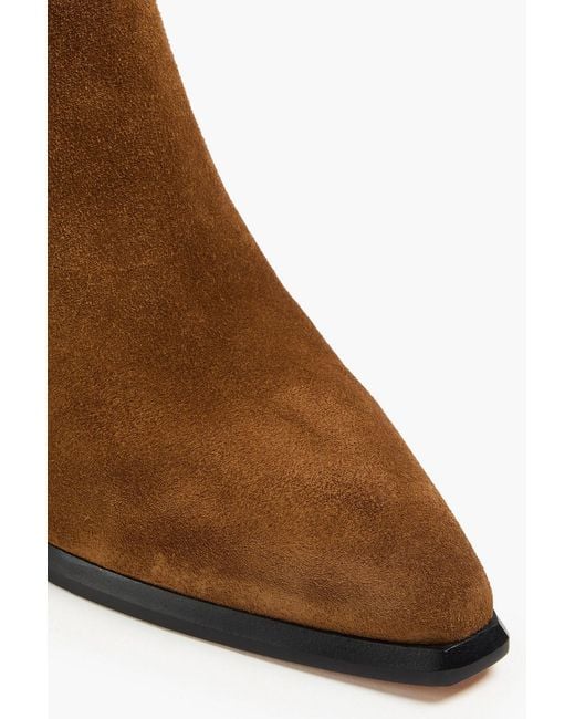 Vince Brown Arlington Suede Ankle Boots