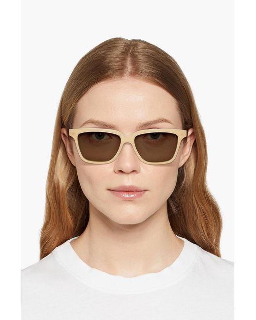 Totême  Natural D-Frame Acetate Sunglasses