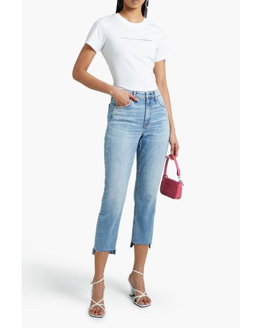 Rag \u0026 Bone Denim Nina Cropped High-rise 