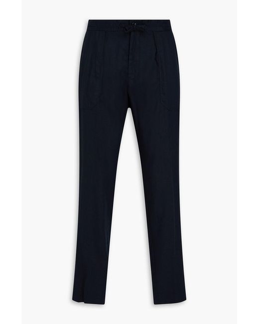 Slowear Blue Linen Pants for men