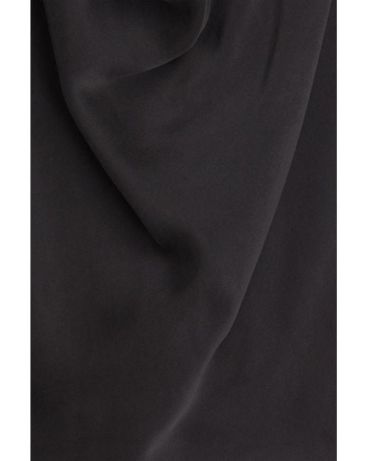 Zimmermann Black Pussy-bow Silk Blouse