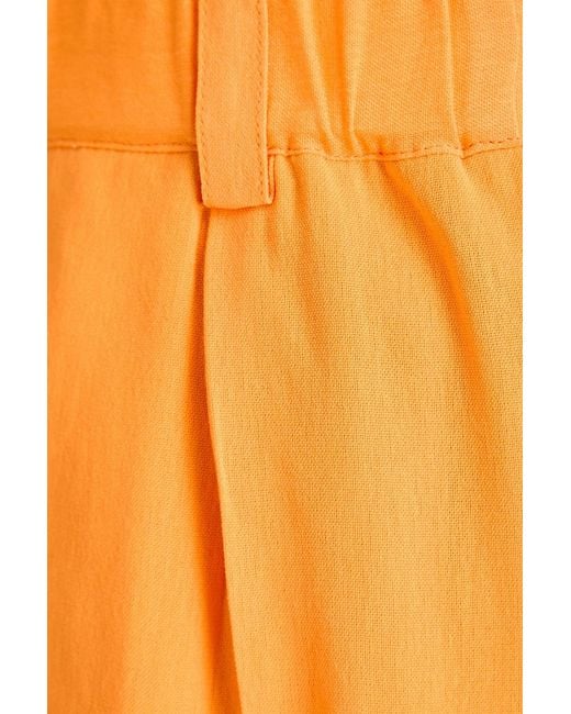 Jacquemus Orange Gelati Woven Chino Shorts for men