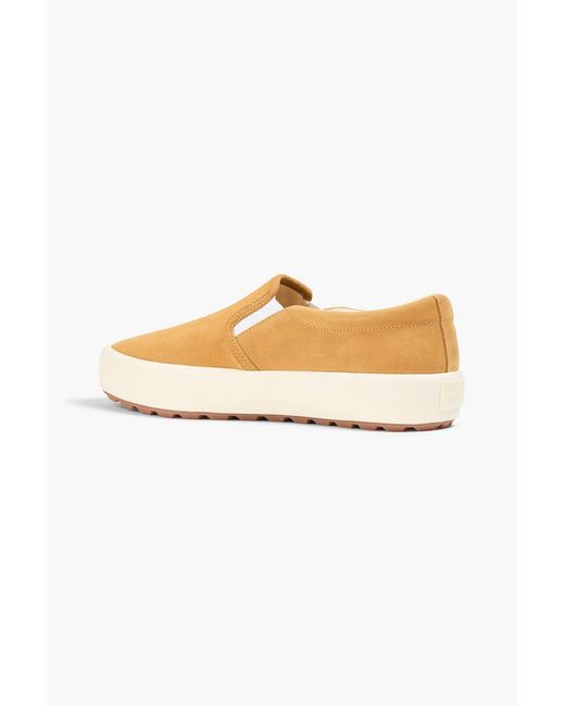 Sandro Brown Suede Sneakers for men