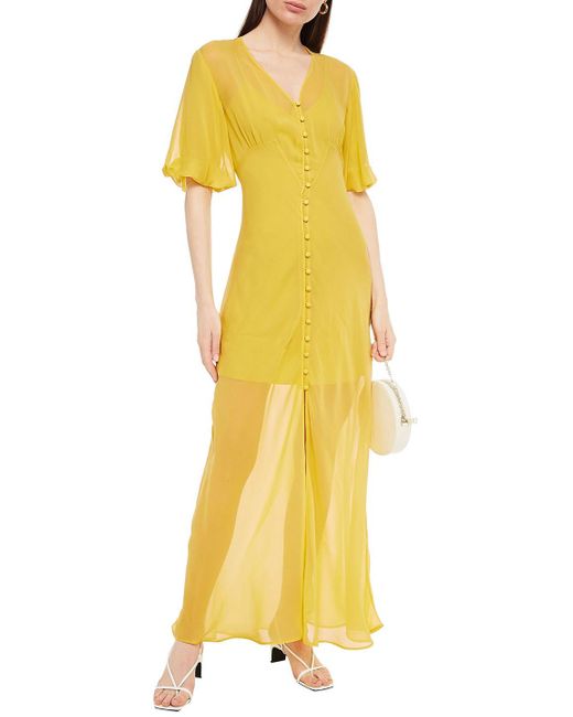 Silk-georgette Maxi Dress 