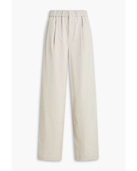 Varley White Kayson Shell Culottes