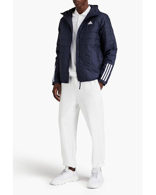 Adidas Originals Kapuzenjacke aus gestepptem shell in Blue für Herren