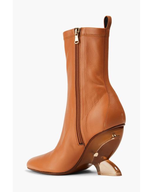 Zimmermann Brown Leather Ankle Boots