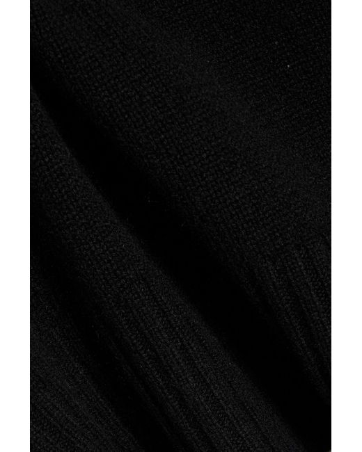 Autumn Cashmere Black Kaschmirpullover