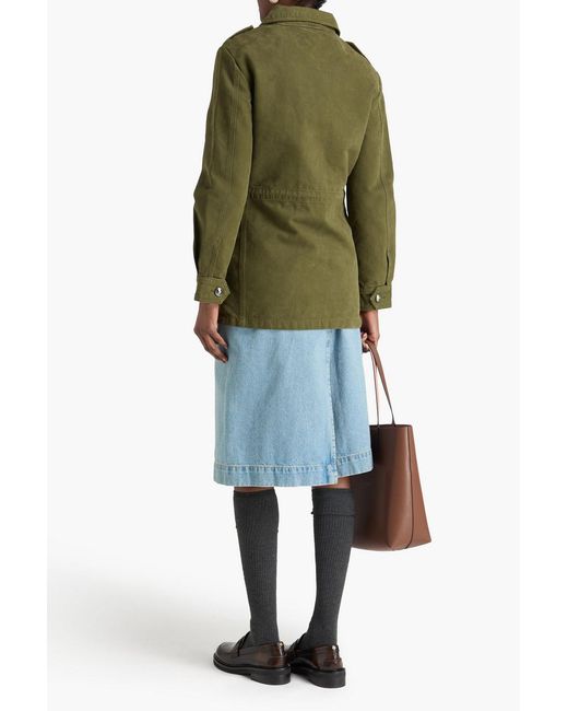 Bally Green Cotton-Blend Jacket